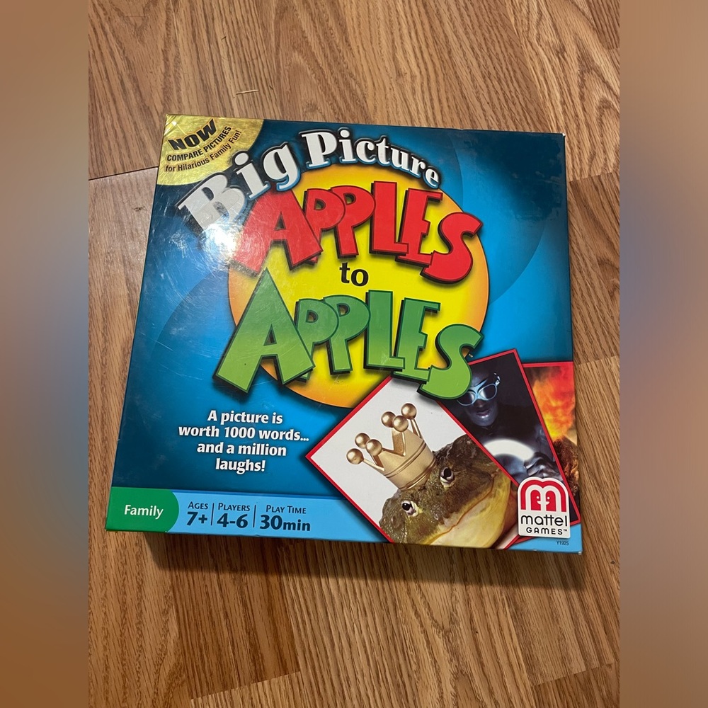 Apples to apples game